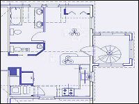 blueprint, kitchen remodeling